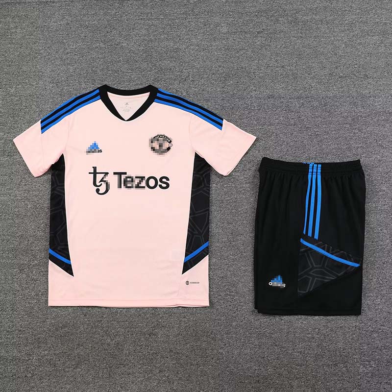 Camiseta de Entrenamiento de Manchester United 2023/2024 Rosa/Negro